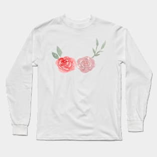 Floral watercolor Long Sleeve T-Shirt